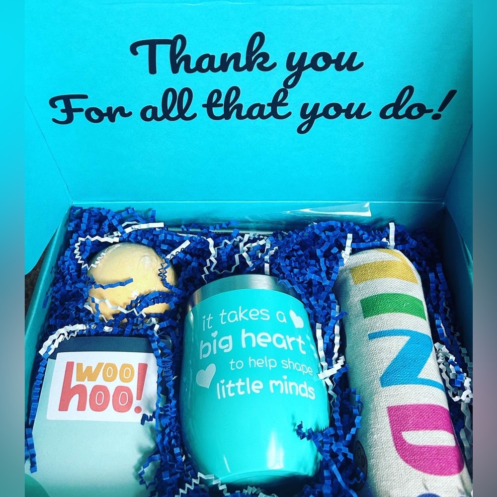 Teacher gift boxes